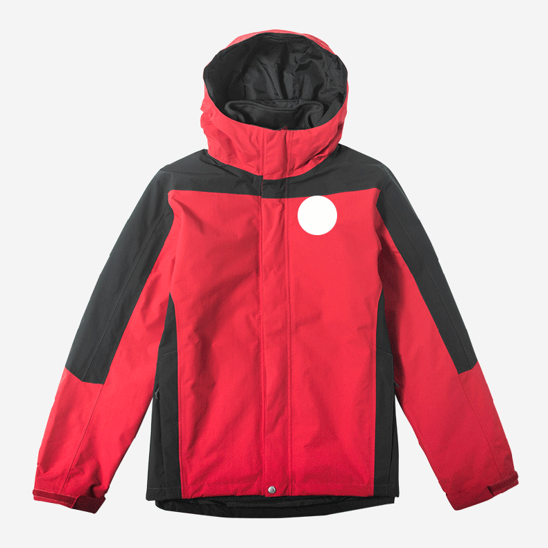 熊猫体育平台一件穿三季！儿童三合一冲锋衣89元防风防水内胆可拆(图2)