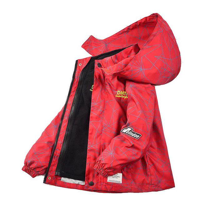 熊猫体育平台一件穿三季！儿童三合一冲锋衣89元防风防水内胆可拆(图13)